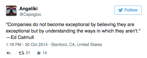 Leadership quotes - Ed Catmull quote