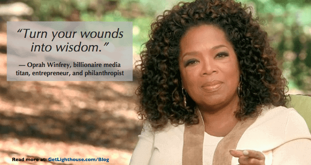 learn from your bad bosses, as Oprah says turn wounds into wisdom