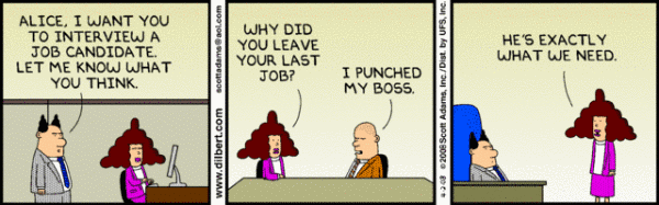 dilbert job interview cartoon pic