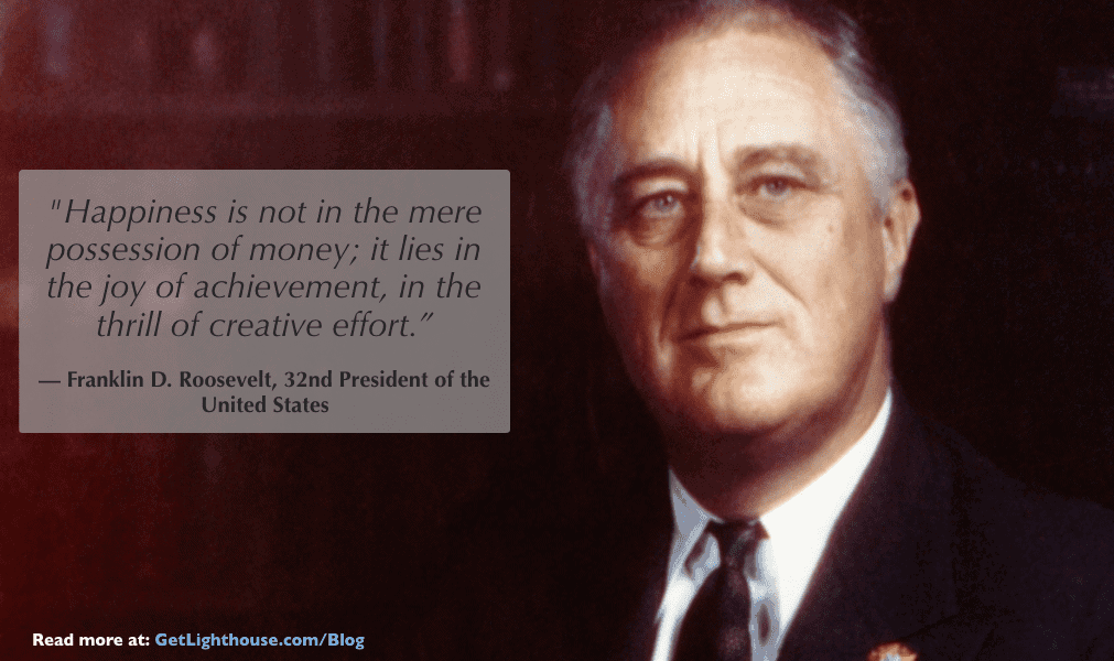 How to thank your employees - be like franklin d roosevelt and recognize there's more than money