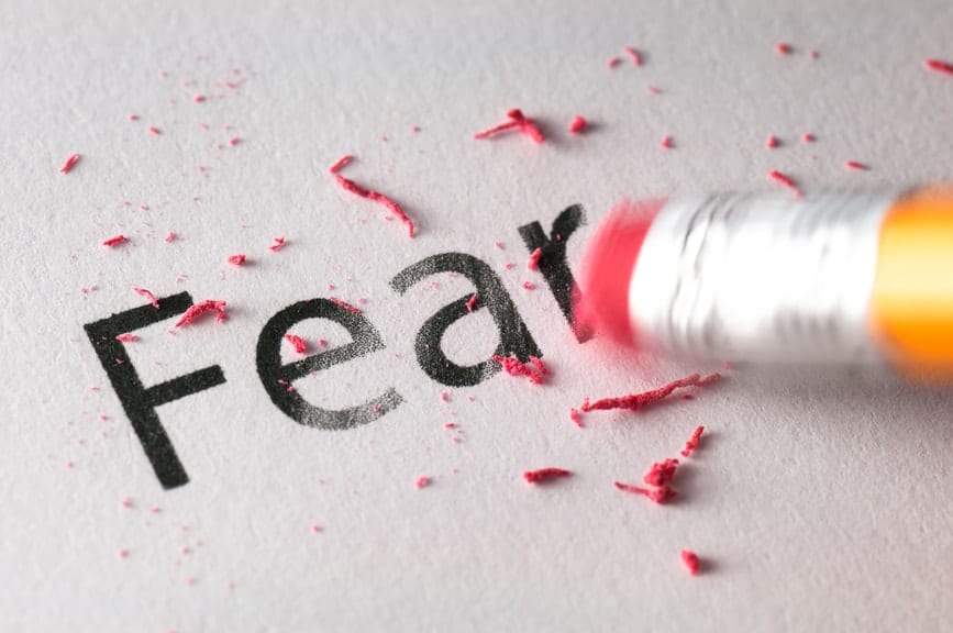 boost creativity by erasing fear