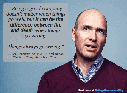 bad managers will kill you when things go wrong like ben horowitz warns