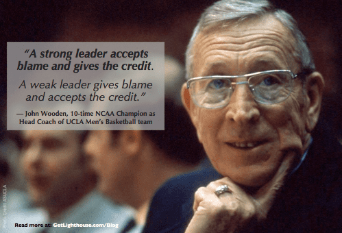 Quote on being average by John Wooden