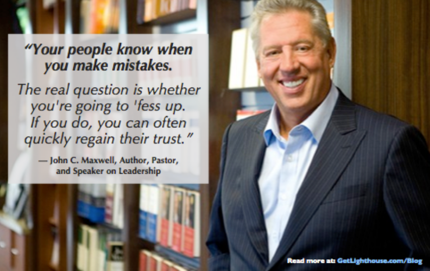 John Maxwell quote mistakes
