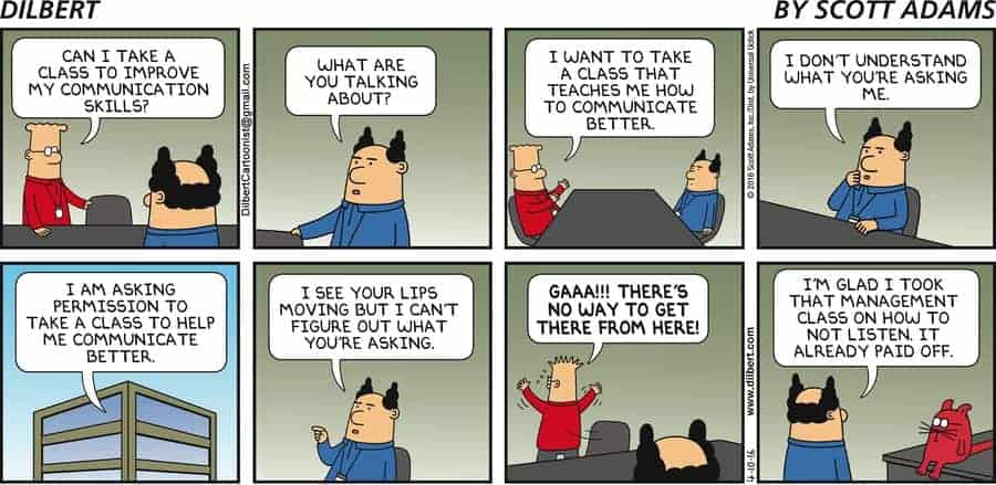 convince your boss - they're not all like dilbert