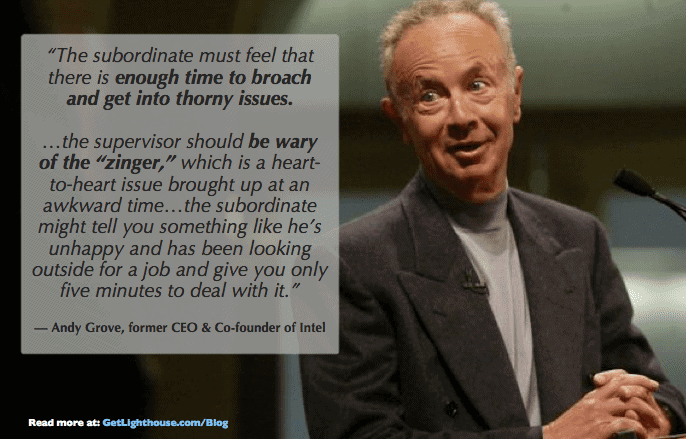 High Output Management - Andy Grove Quotes