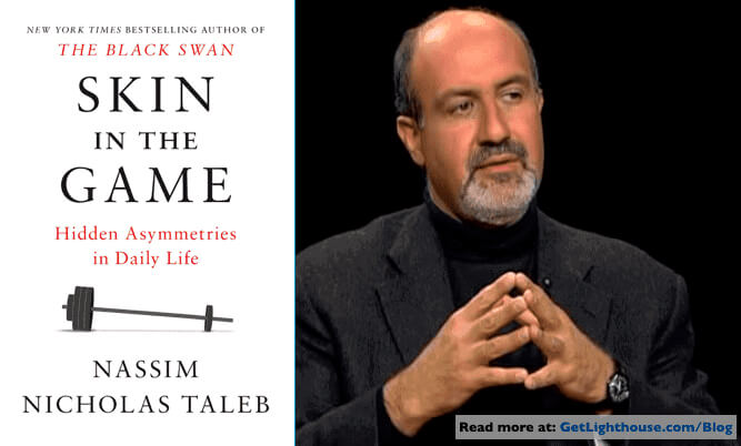 Nassim Taleb and his book skin in the game