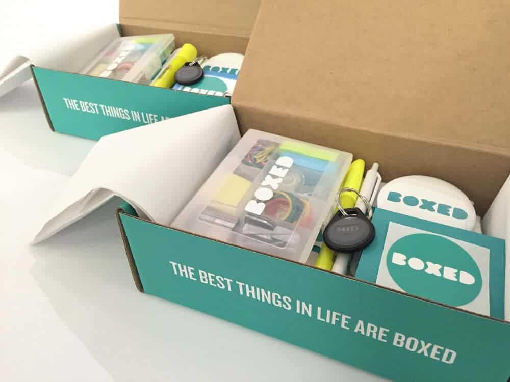 onboarding process kit from boxed
