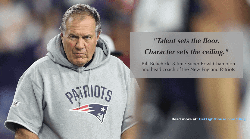 Tom Brady and Bill Belichick leadership lessons