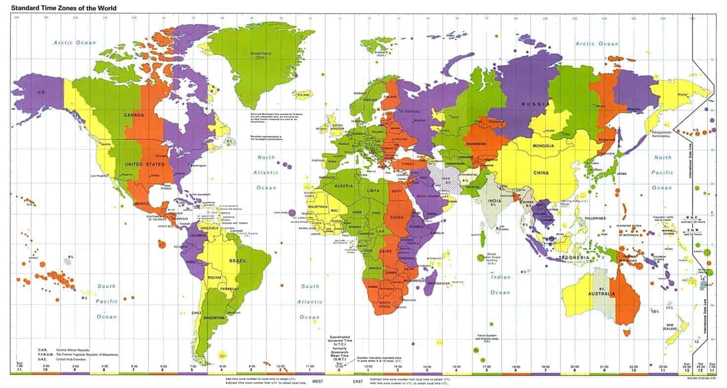 hiring remote employees means managing time zones