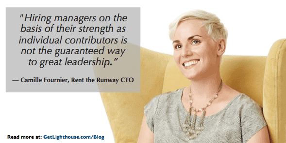 senior leaders who become managers of managers need to pick the right people to promote