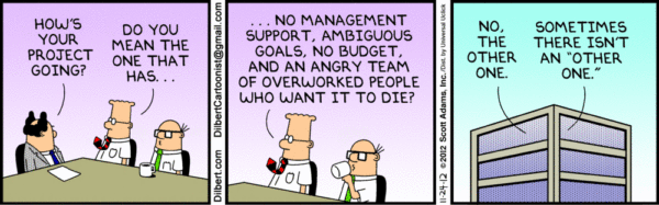 status updates dilbert cartoon