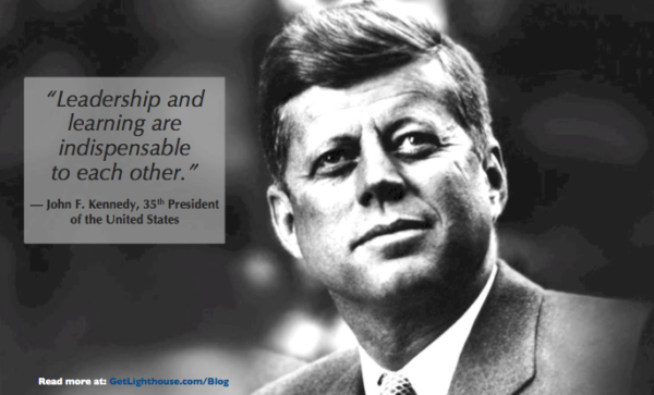 How to become a senior leader - JFK