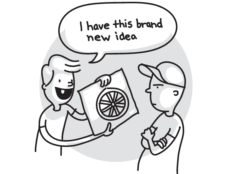 re-inventing the wheel is not the best tactic for fixing flat organizational structure