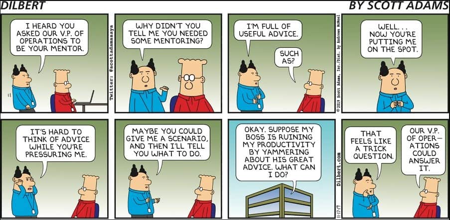 dilbert mentor