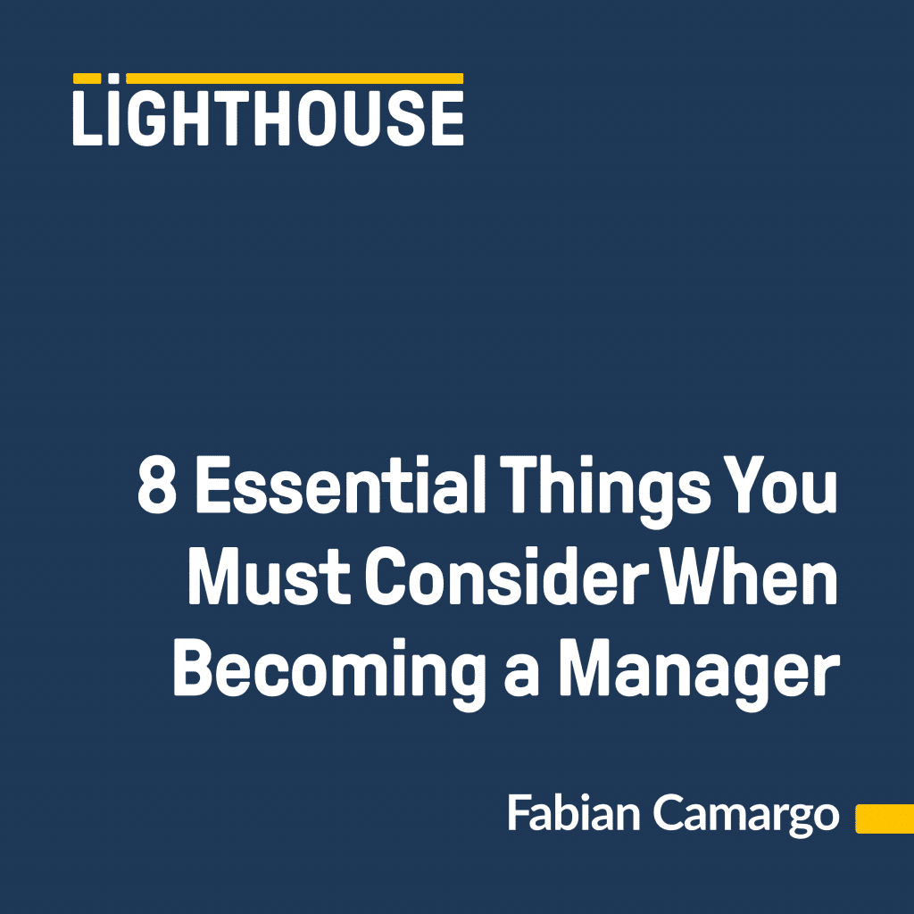 Becoming a Manager