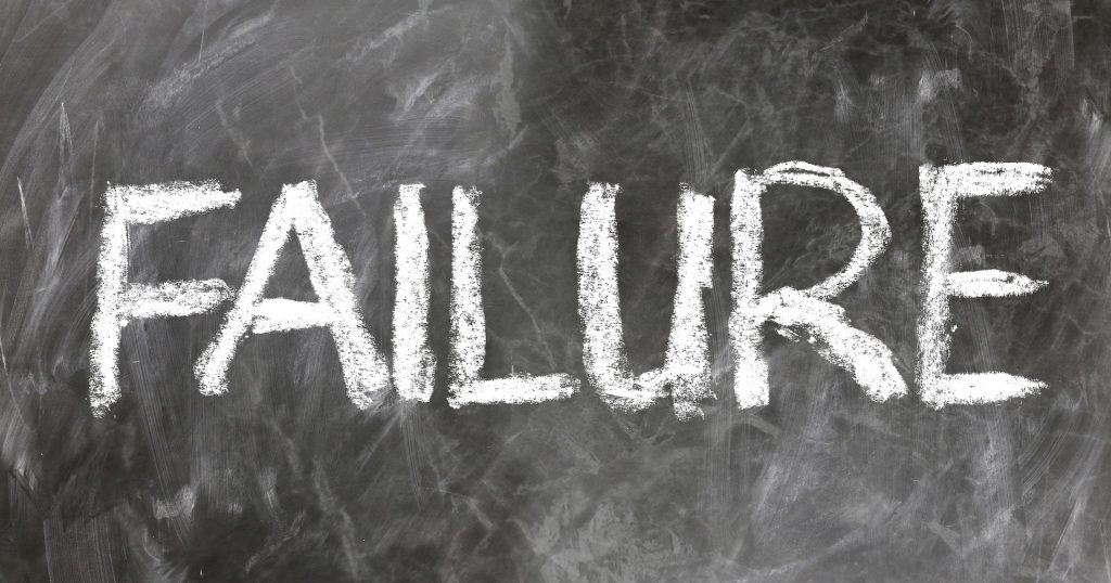 Poor management is not taking responsibility for your failures