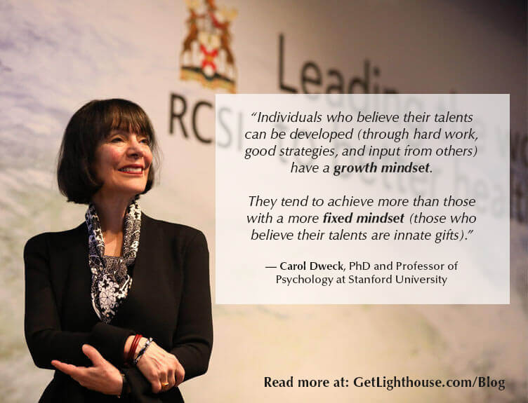 Carol Dweck about growth mindset