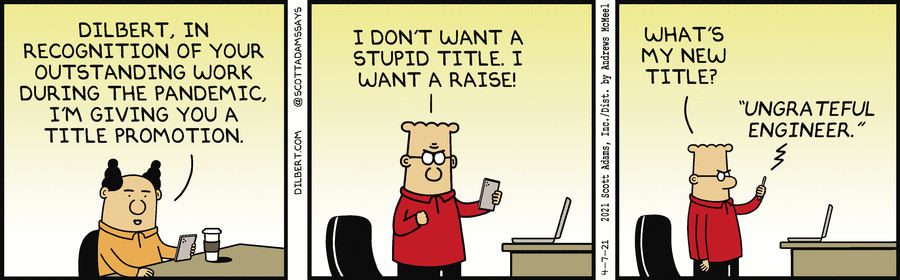 dilbert promotion