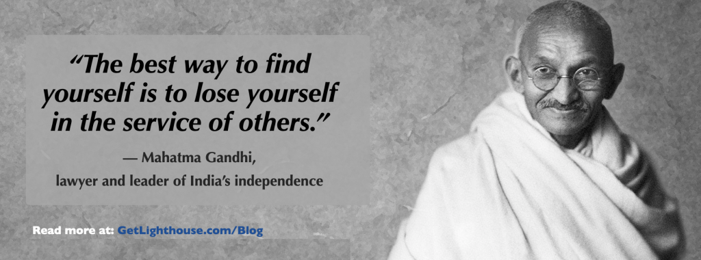 servant leader practices servant leadership like gandhi 