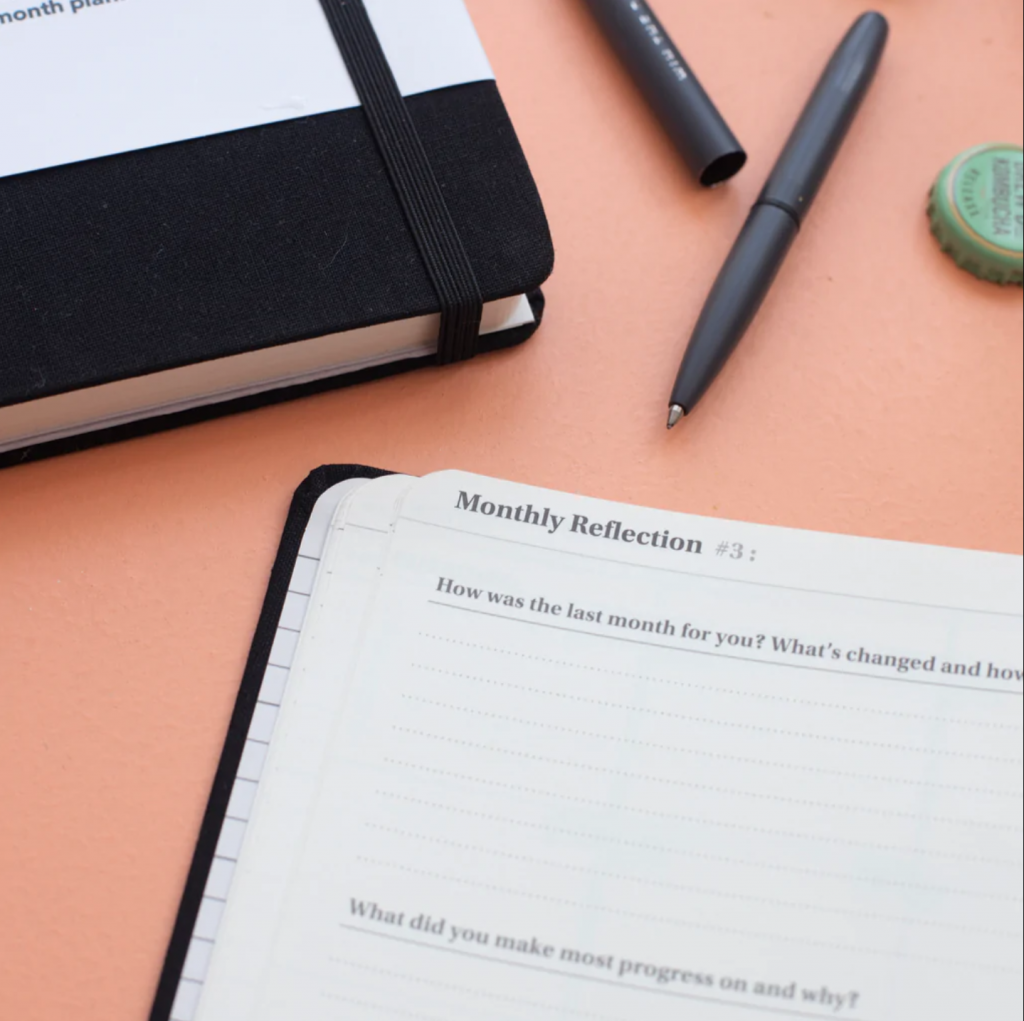 Guided journals are a good gift idea for a manager who needs a bit of prompting to write.
