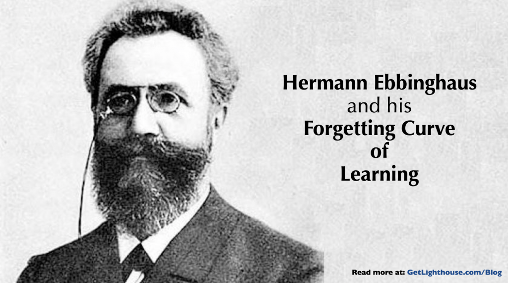 bite sized learning corporate microlearning benefits picture of hermann ebbinghaus himself