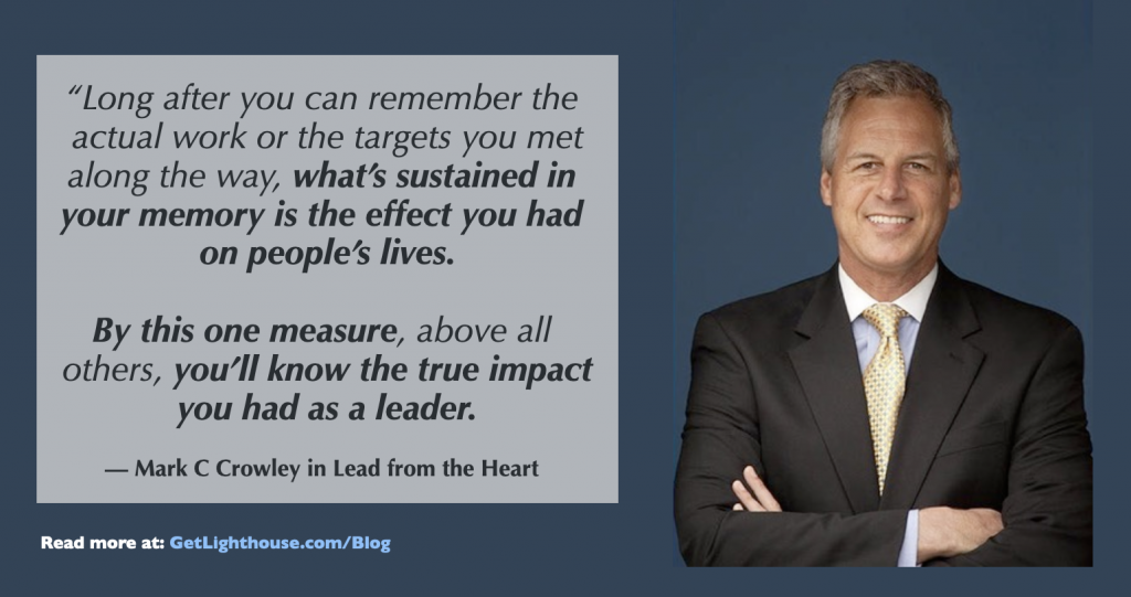 Mark C Crowley Lasting impact as a leader 1 toxic positivity,toxic positivity in the workplace,how to deal with toxic positivity,what is toxic positivity in the workplace,toxic positivity at work