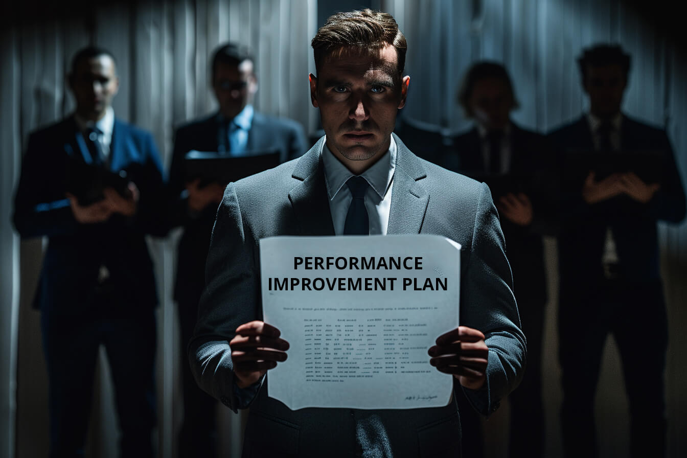 A manager with a performance improvement plan