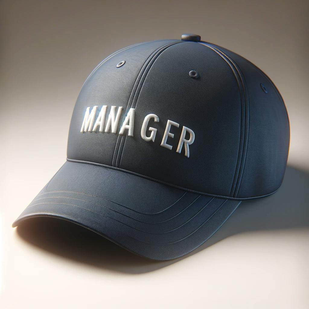 manager baseball cap