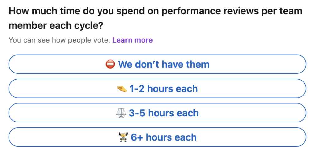 performance review